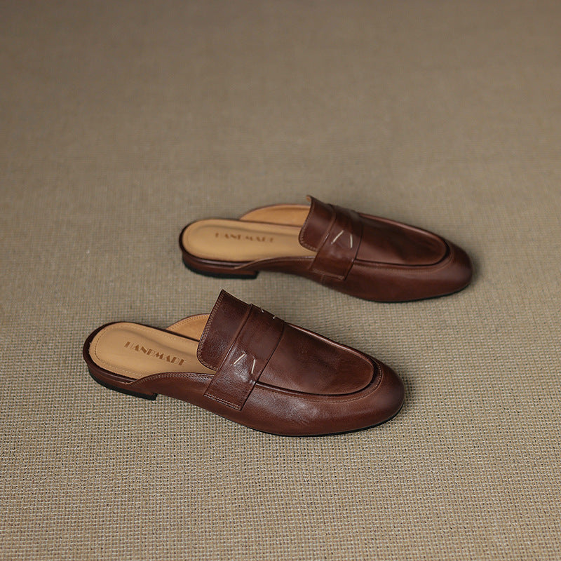 Serin | Genuine Leather Mules