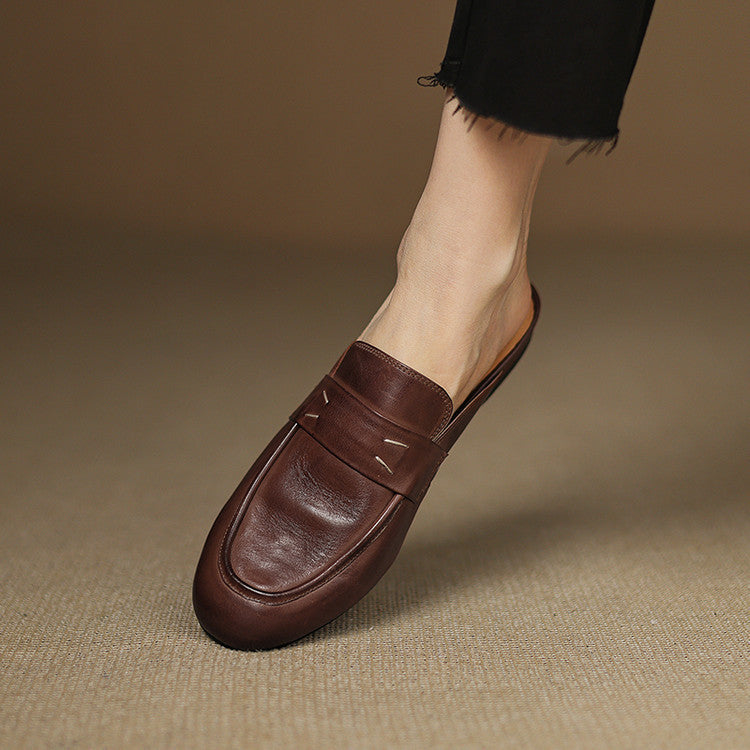 Serin | Genuine Leather Mules