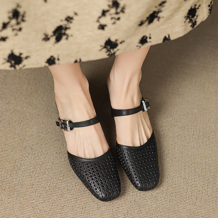 Ovia | Genuine Leather Mules