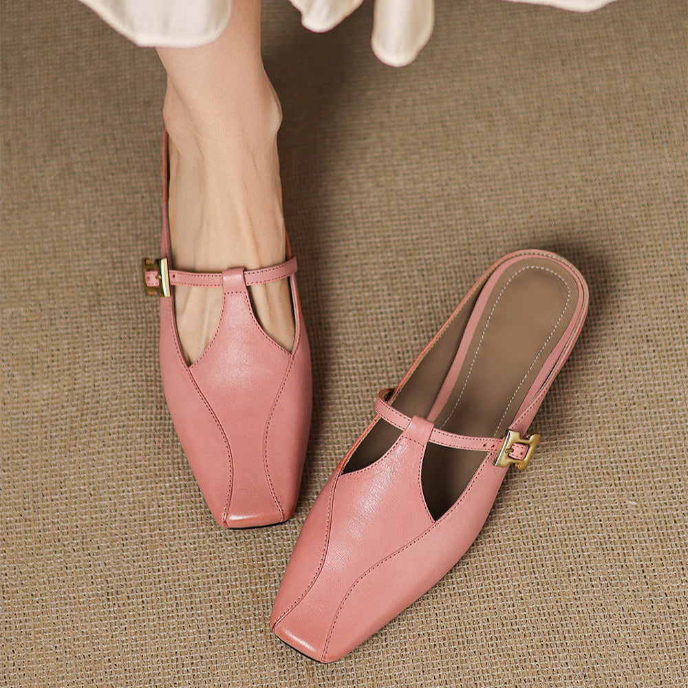 Keva | Genuine Leather Mules