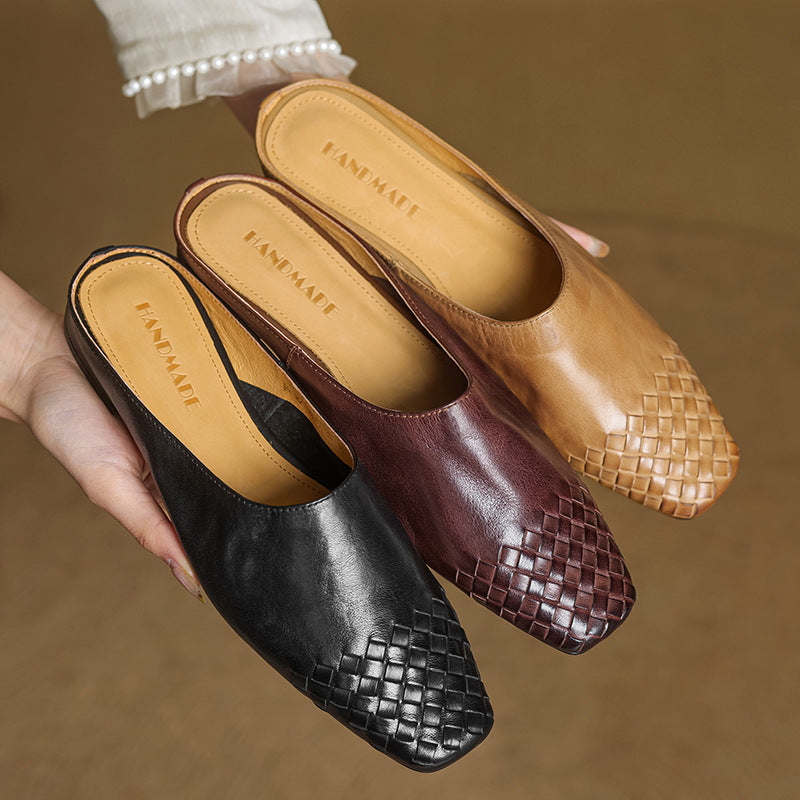 Dalvi | Genuine Leather Mules