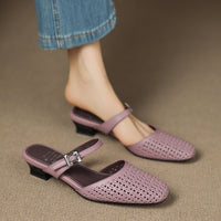 Ovia | Genuine Leather Mules
