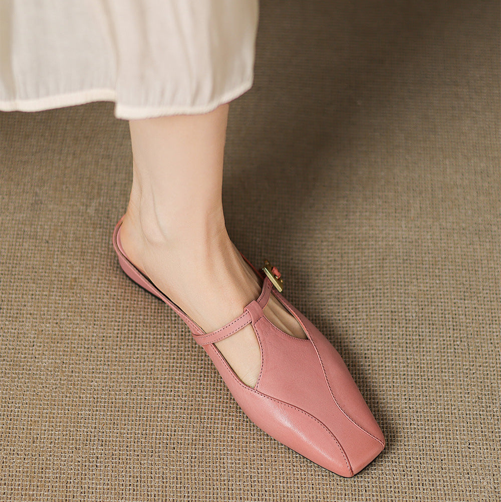 Keva | Genuine Leather Mules