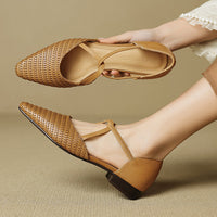 Dona | Genuine Leather Heels