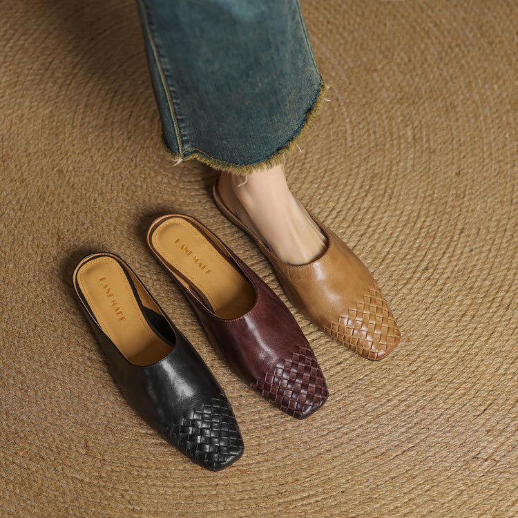 Dalvi | Genuine Leather Mules