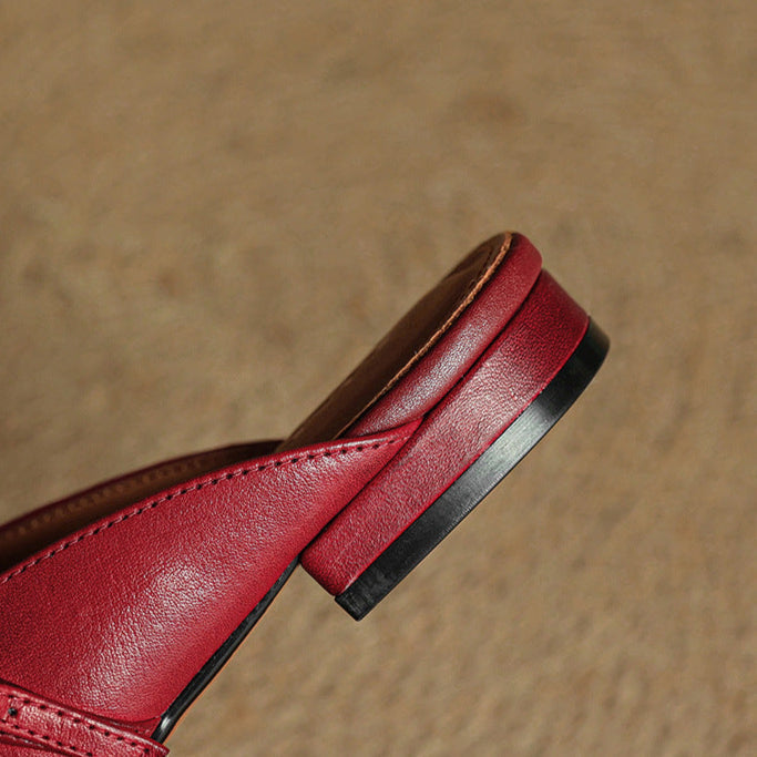 Miral | Genuine Leather Mules