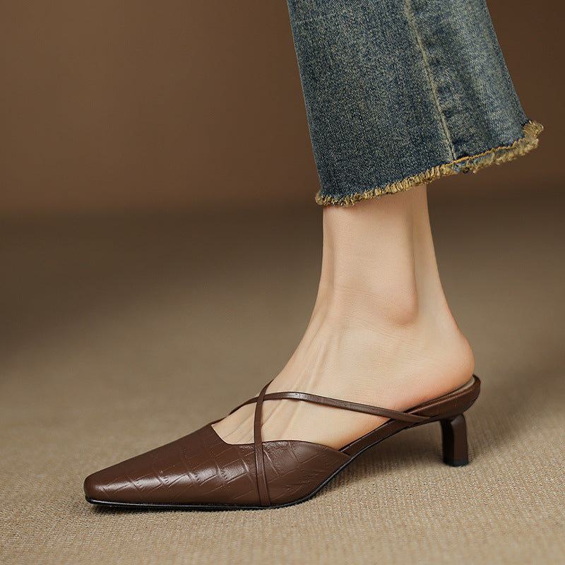 Mire | Genuine Leather Mules