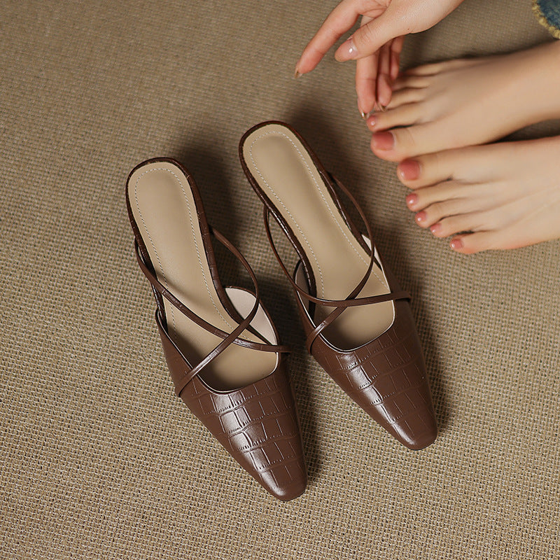 Mire | Genuine Leather Mules