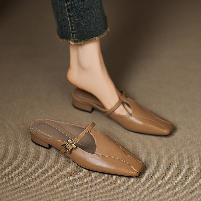 Keva | Genuine Leather Mules