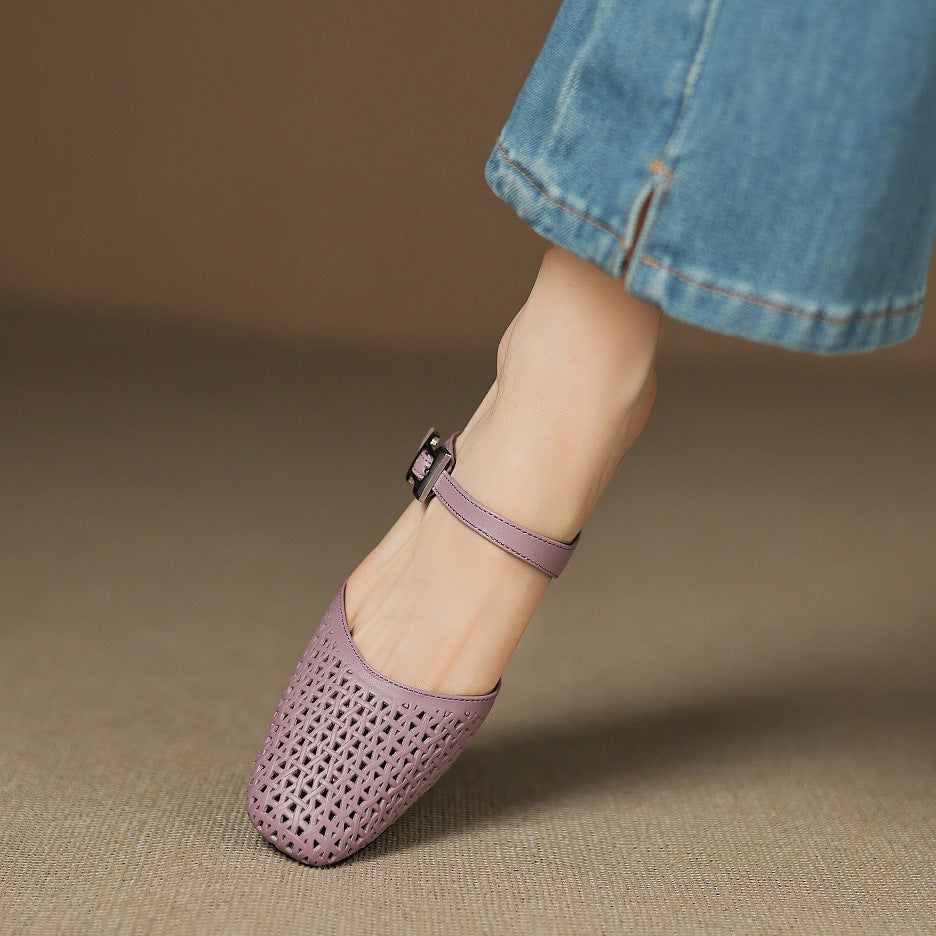 Ovia | Genuine Leather Mules