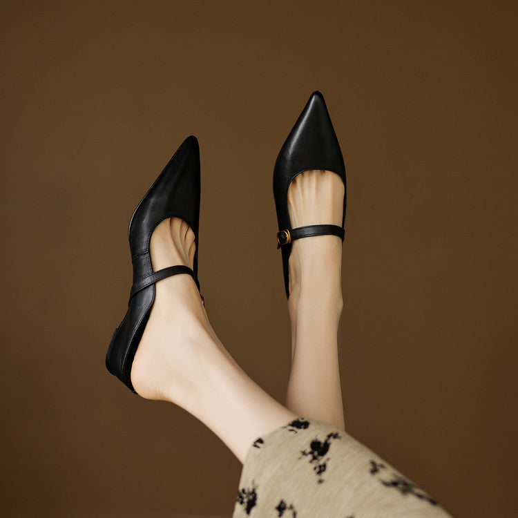 Neok | Genuine Leather Mules