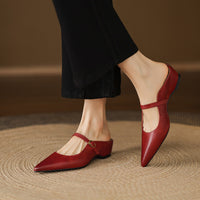 Neok | Genuine Leather Mules