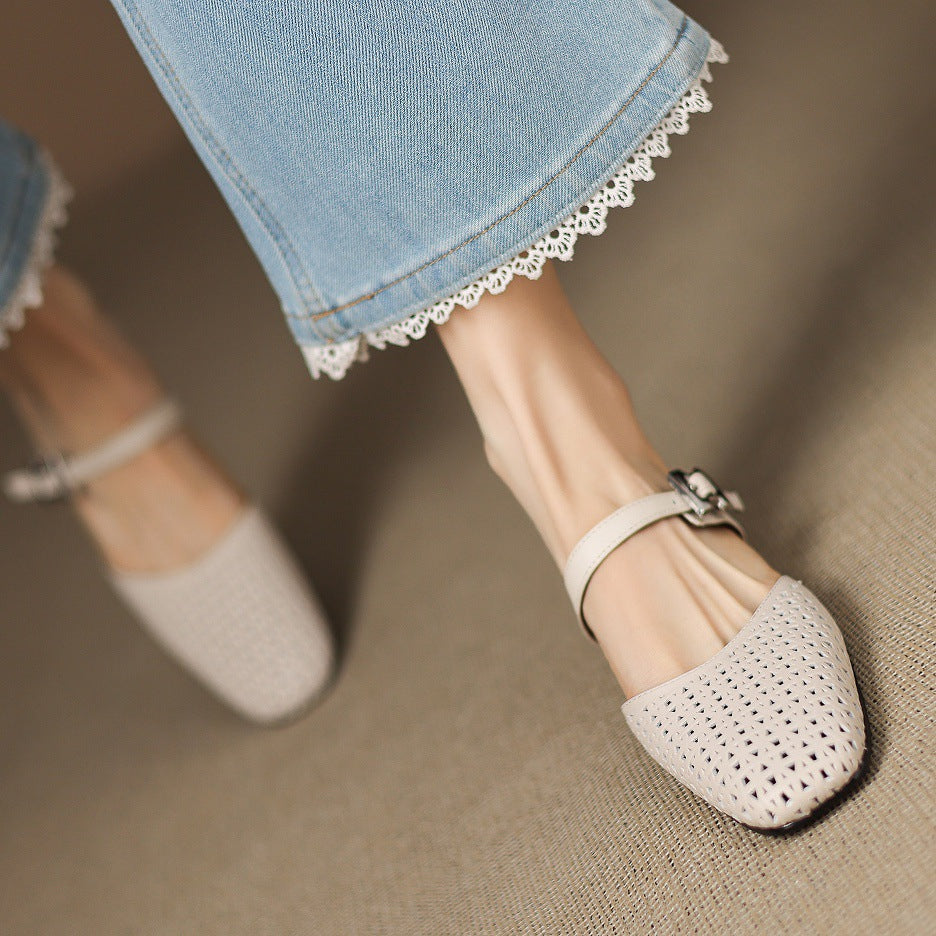 Ovia | Genuine Leather Mules