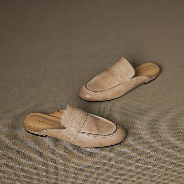 Serin | Genuine Leather Mules