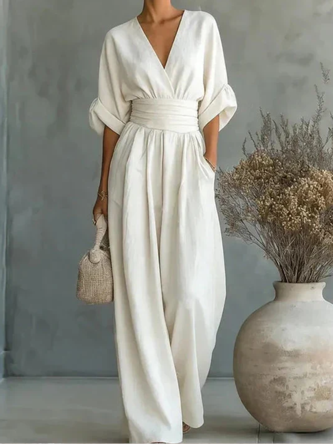 Chiara | Flowing Long Jumpsuit with Print