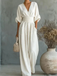 Chiara | Flowing Long Jumpsuit with Print