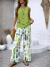 Cecilia | Complete Floral Palazzo Fluid