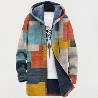 Blair | Geometric Color Block Coat