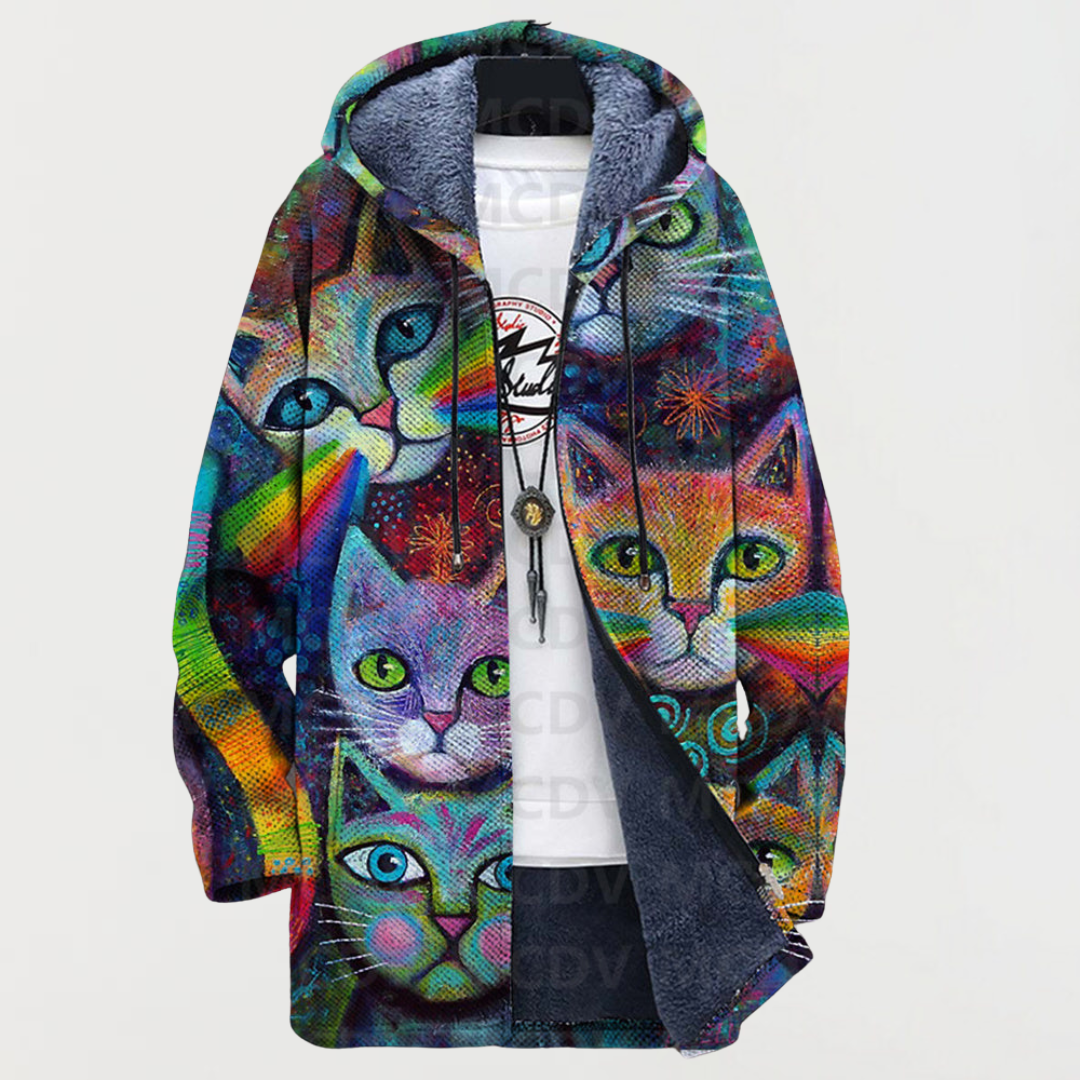 Finley | Rainbow Cat Sweatshirt – Wells & Rose