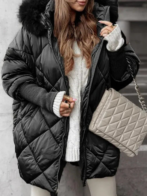 Rachel – Elegant Checkered Coat