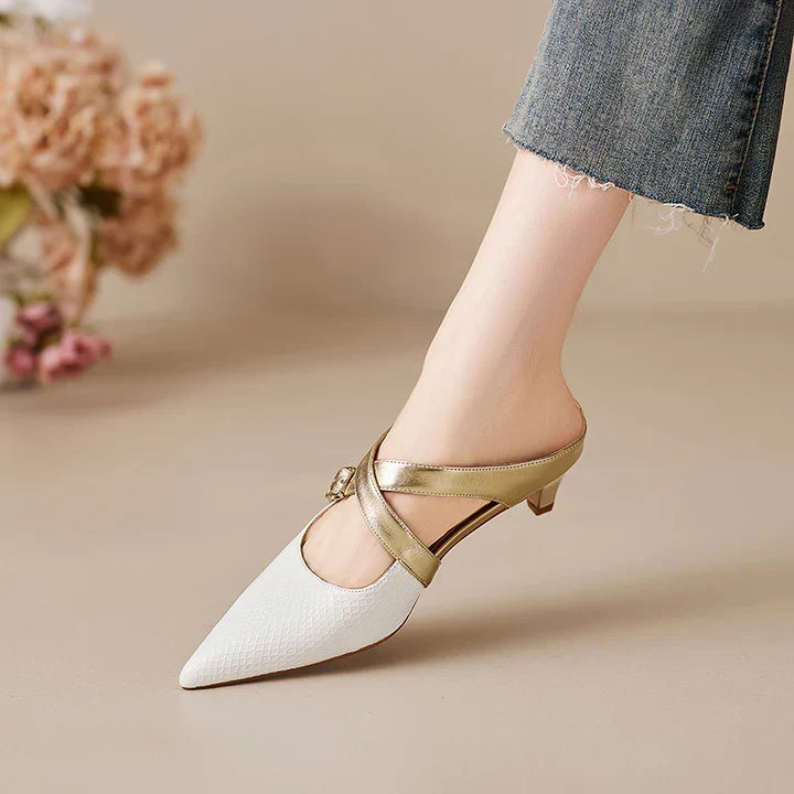Zelle | Genuine Leather Mules