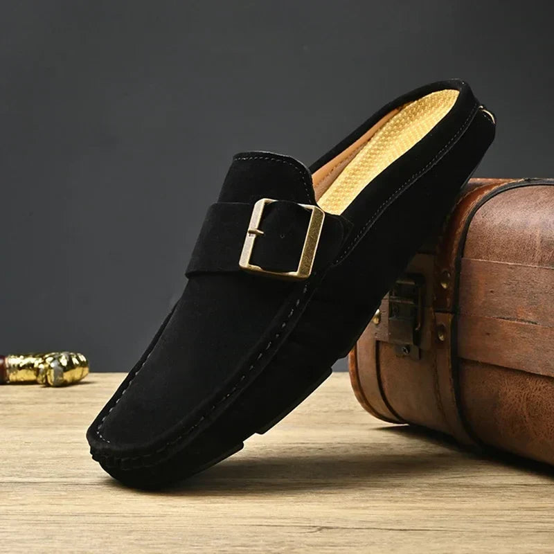 Zayden | Suede Mules