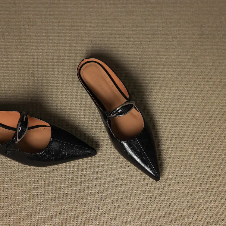 Alour | Genuine Leather Mules