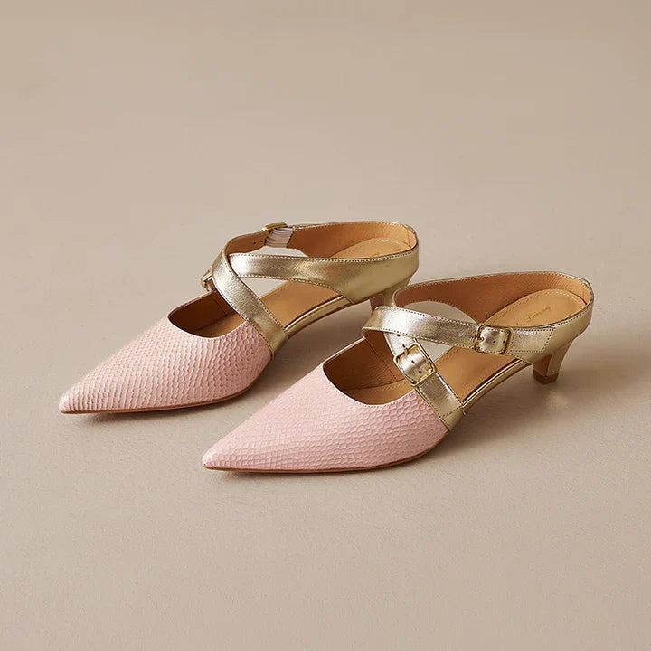 Zelle | Genuine Leather Mules
