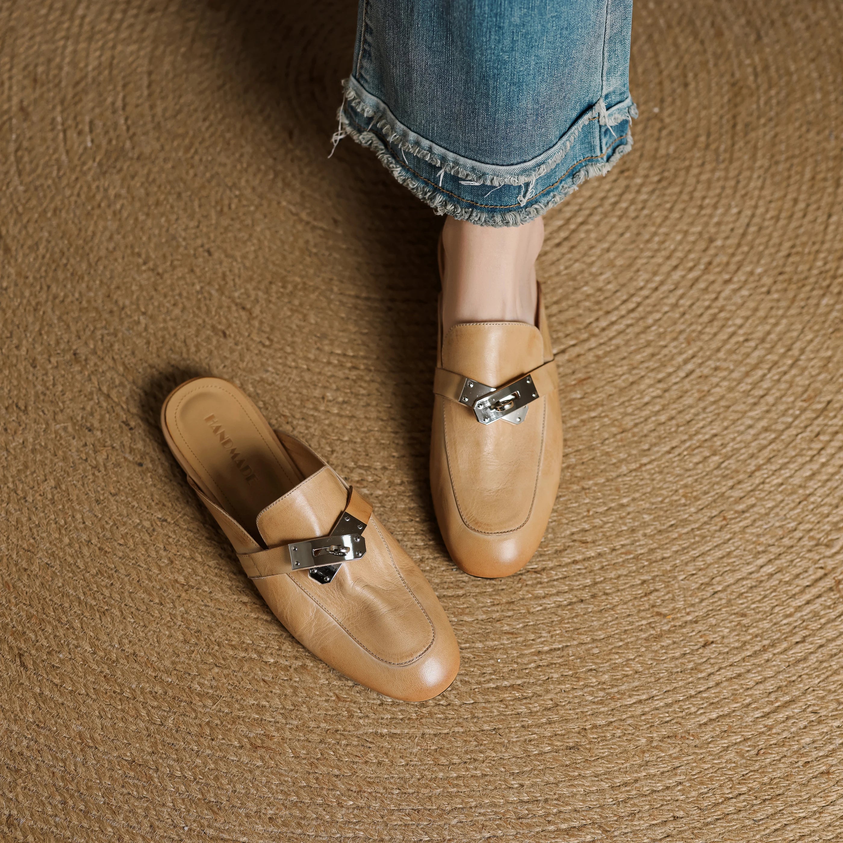 Carla | Genuine Leather Mules