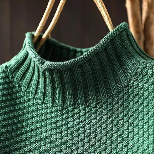 Amara | Soft Hand-Knit Sweater – Wells & Rose