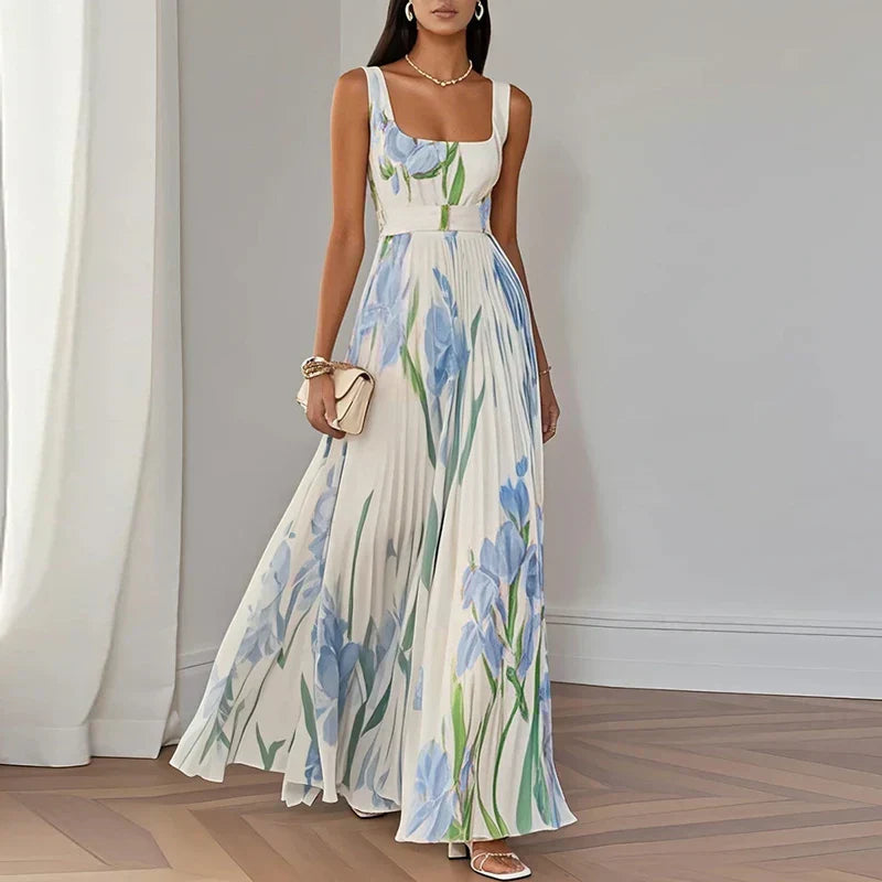 Oriah | Floral Maxi A-Line Dress