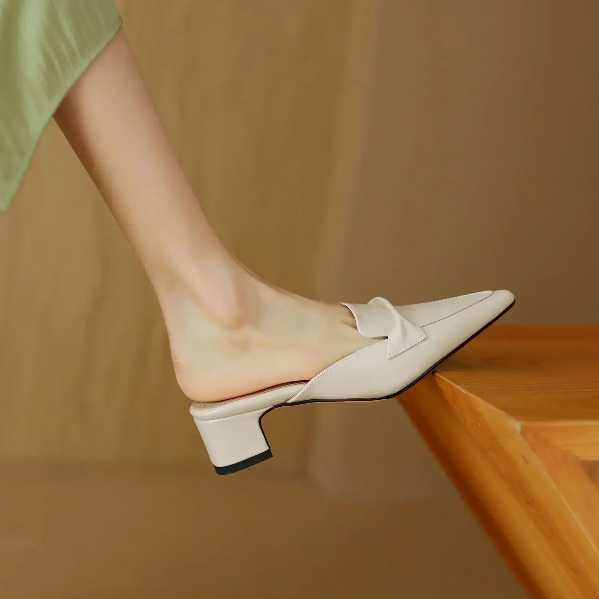 Alaya | Genuine Leather Mules