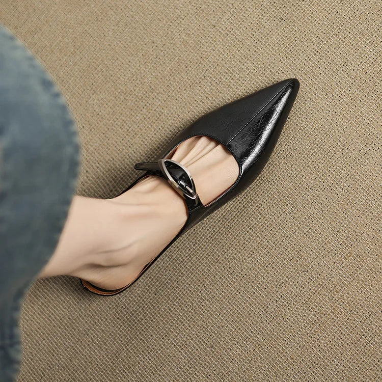 Alour | Genuine Leather Mules