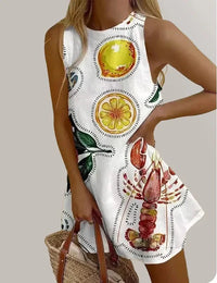 Imani | Bohemian Print Mini Dress
