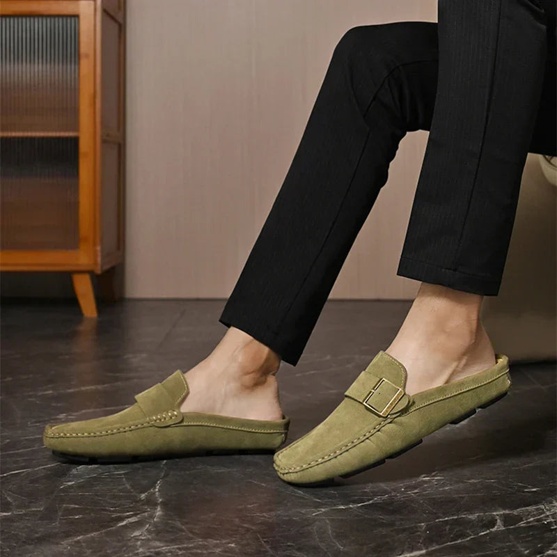 Zayden | Suede Mules
