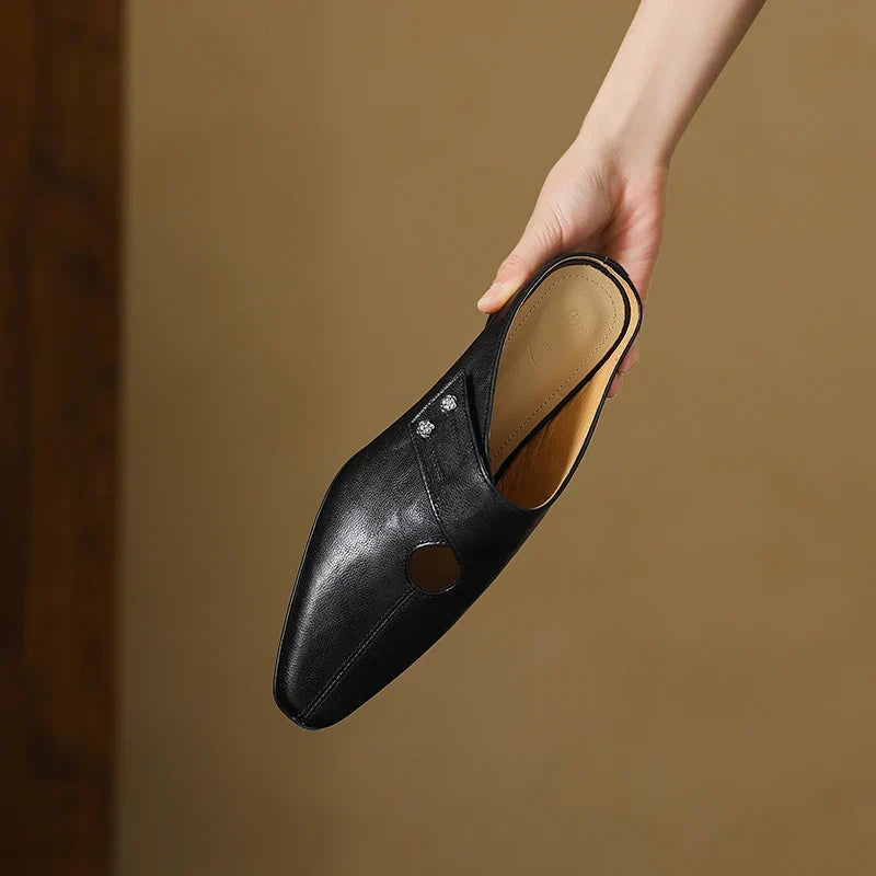 Agnit | Genuine Leather Mules