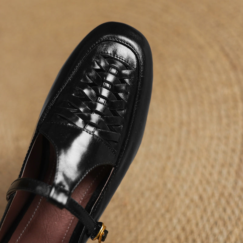 Elya | Genuine Leather Mules