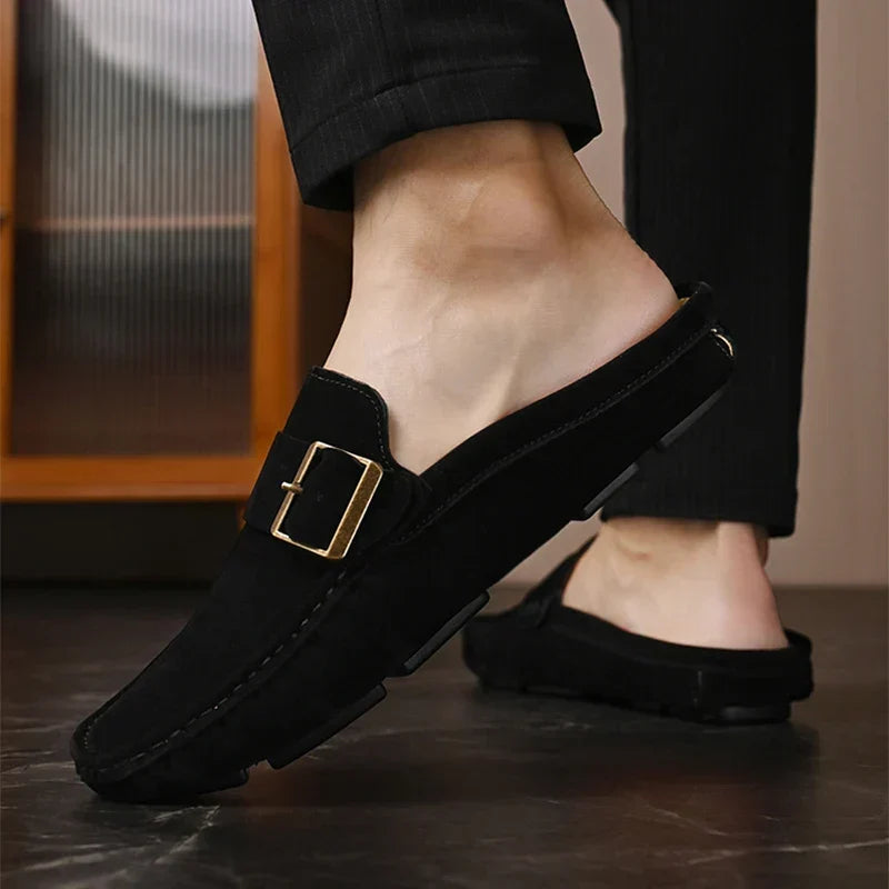 Zayden | Suede Mules