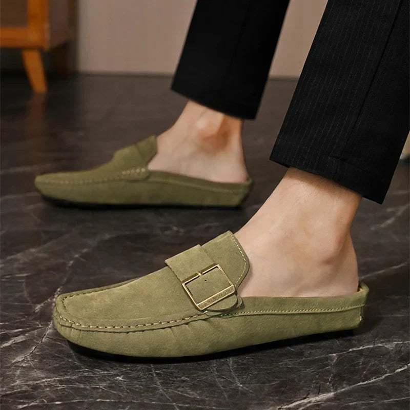 Zayden | Suede Mules