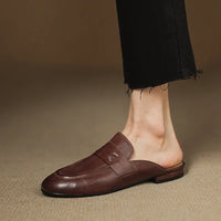 Serin | Genuine Leather Mules