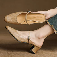 Berla | Genuine Leather Mules