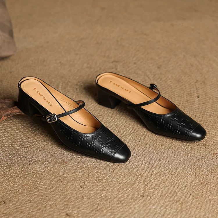 Berla | Genuine Leather Mules