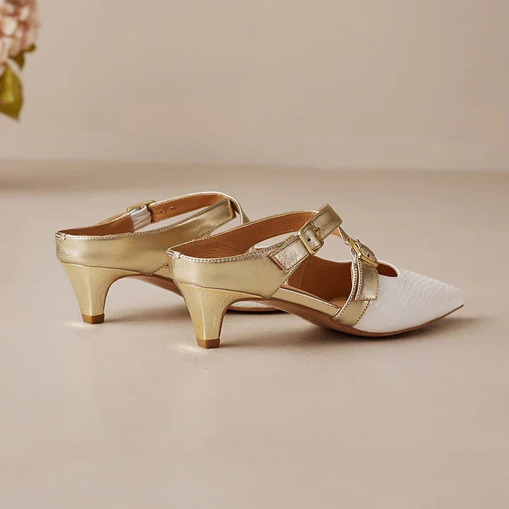 Zelle | Genuine Leather Mules