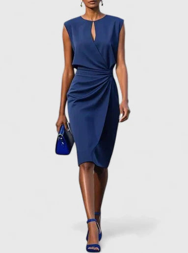 Elisa | Midi Dress with Corset and Lace