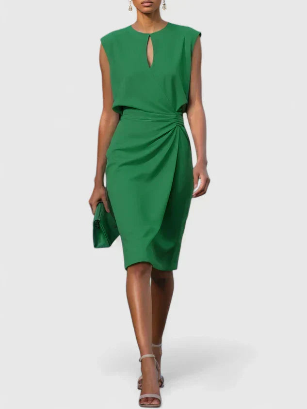 Elisa | Midi Dress with Corset and Lace
