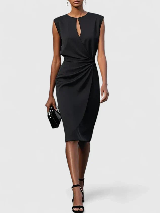 Elisa | Midi Dress with Corset and Lace