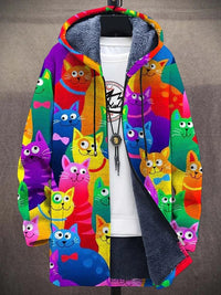 Barnaby | Art-Inspired Hooded Zip Jacket