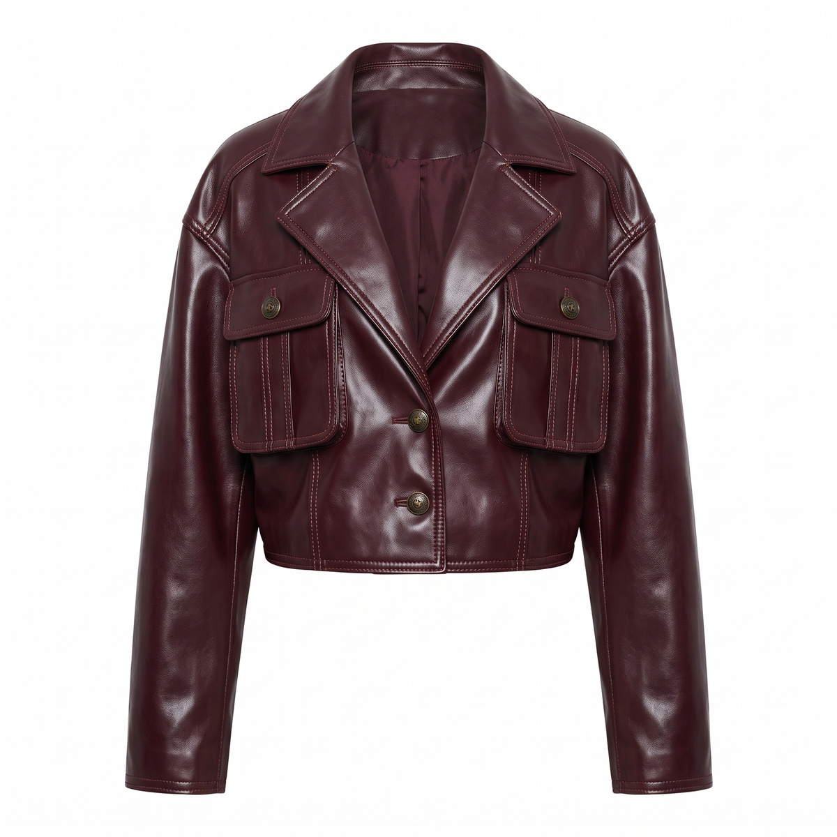 Tosca | Short Jacket with Chest Pockets