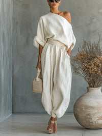 Mila™ | 2-Piece Set with Off-the-Shoulder Design