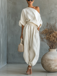 Marisol | Two-Piece Set with Off-Shoulder Top
